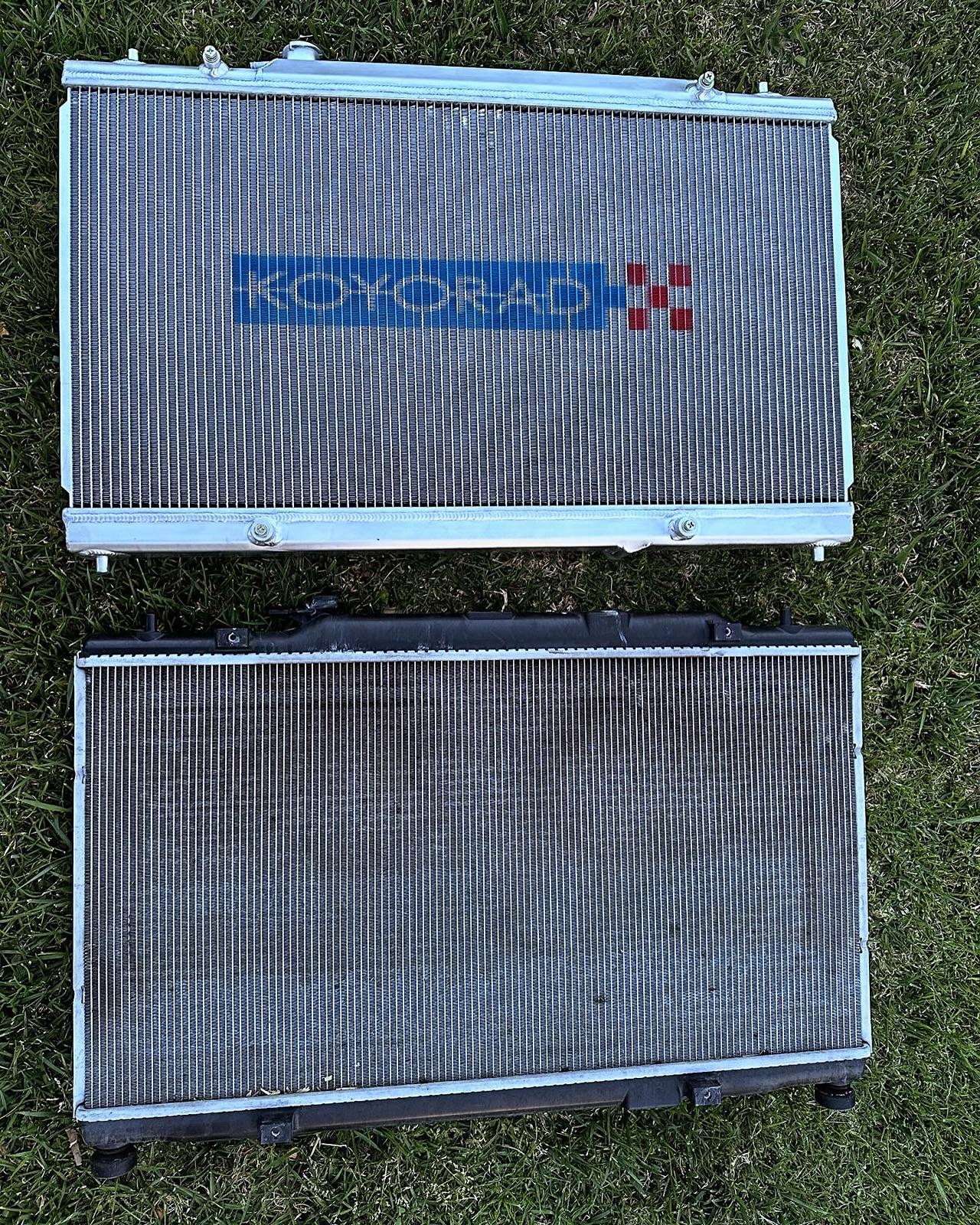 Incompatibility with upgraded Koyo radiator and PRL High Volume Intake ...