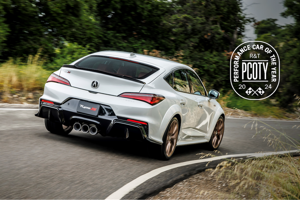 Integra Type S Wins 2024 Road & Track Performance Car of the Year Award